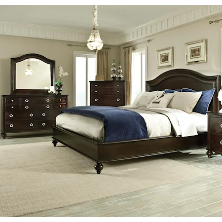 California King 5 Piece Bedroom Group